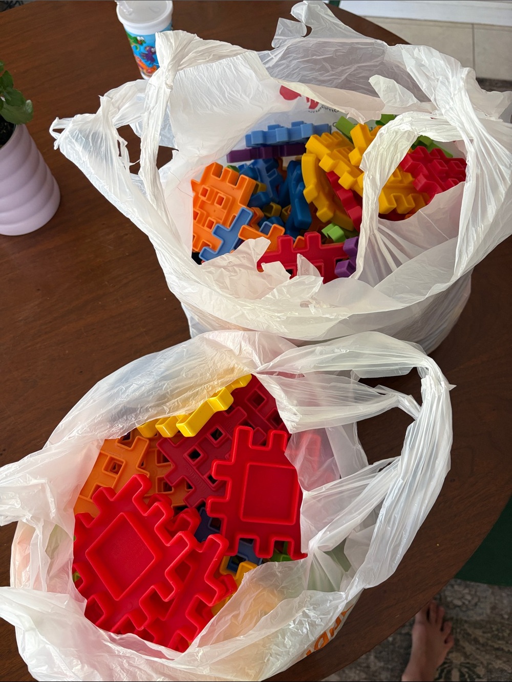 Little Tikes waffle blocks